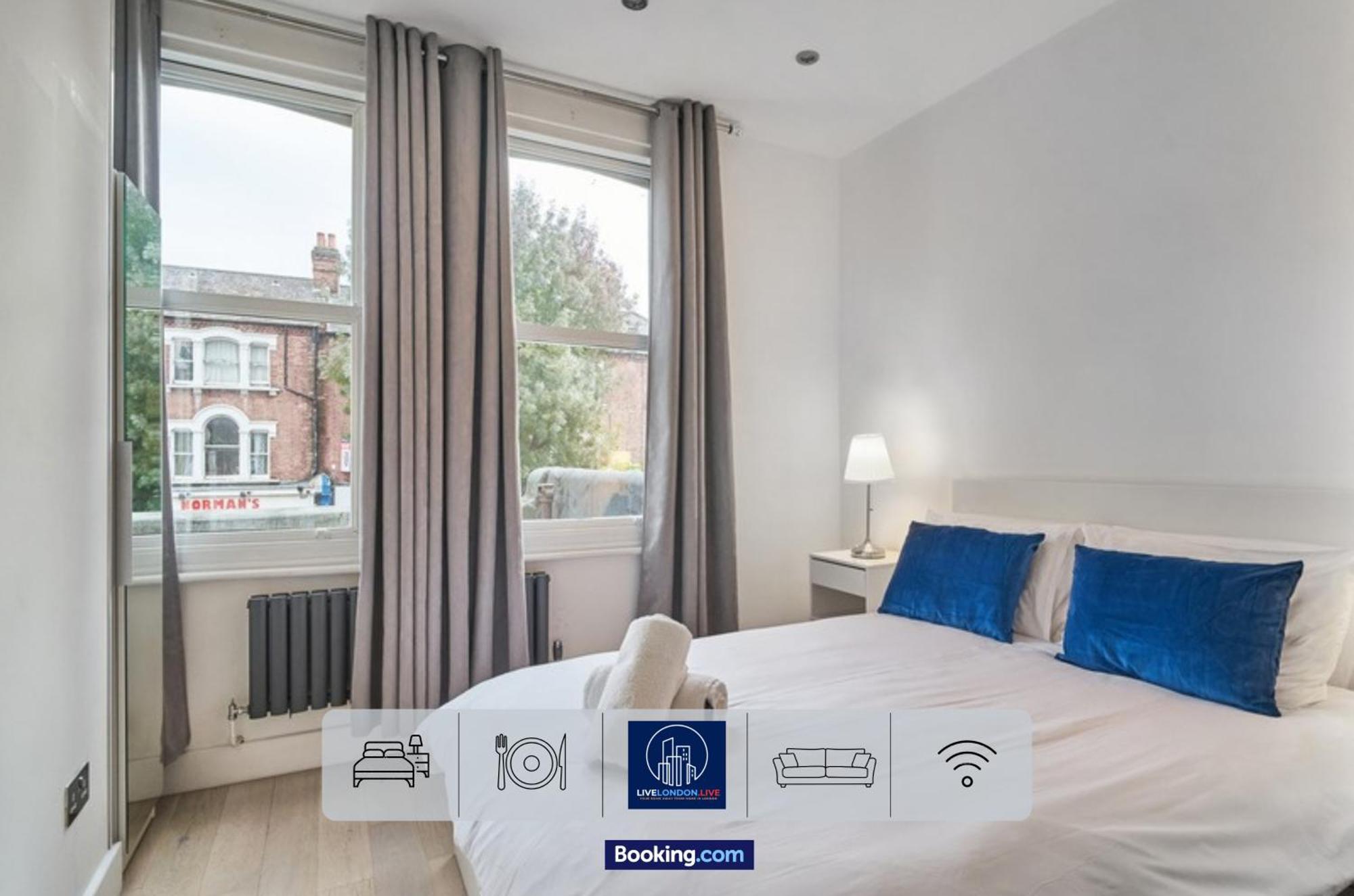 Last-Minute Offers L Exclusive Offer L Delightful 2-Bedroom Apartment In Tufnell Park L Sleeps Up To 5 Guests L By Live London Short Lets & Serviced Accommodation L Bagian luar foto